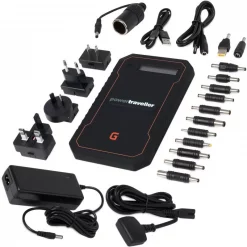 Chargeur Solaire Et Batterie Batterie Nomade Powertraveller Mini-G 5V à 19V