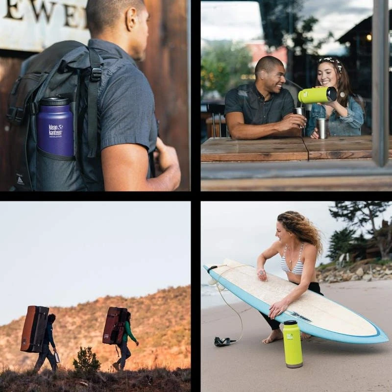 Gourde Bouteille Isotherme Klean Kanteen TKWide Insulated Loop 0,95L Noire 4 Gourde Bouteille Isotherme Klean Kanteen TKWide Insulated Loop 0,95L Noire – Image 2