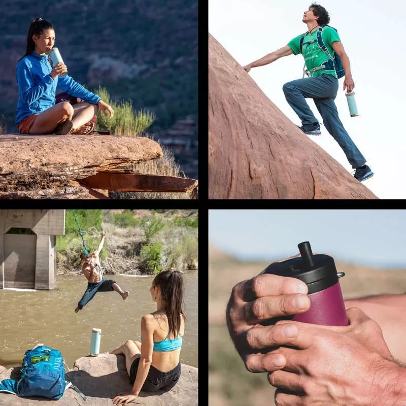 Gourde Bouteille Isotherme Klean Kanteen TKWide Insulated Twist 0,47L Noire 4 Gourde Bouteille Isotherme Klean Kanteen TKWide Insulated Twist 0,47L Noire – Image 2