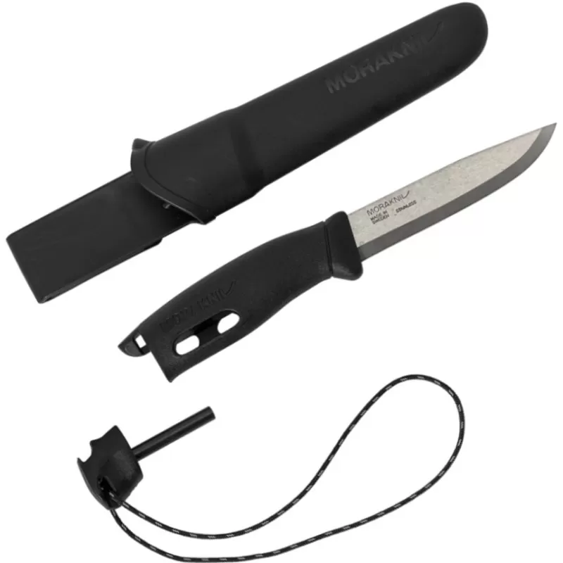 Morakniv Pierre à Feu Couteau De Survie Mora Companion Spark Noir 3 Morakniv Pierre à Feu Couteau De Survie Mora Companion Spark Noir