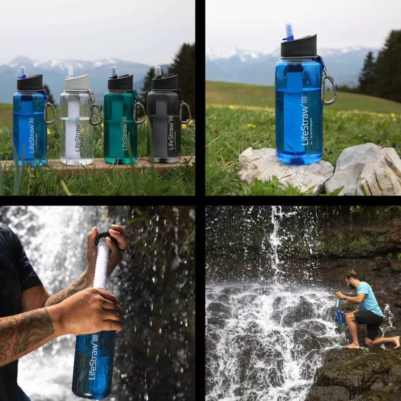 Traitement De L'eau Gourde Filtre à Eau Lifestraw Go 1L Verte 5 Traitement De L'eau Gourde Filtre à Eau Lifestraw Go 1L Verte – Image 3