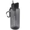 Traitement De L'eau Gourde Filtre à Eau Lifestraw Go 1L Noire -S'HYDRATER Soldes Magasin gourde filtre a eau lifestraw go 2 stages 1l transparente