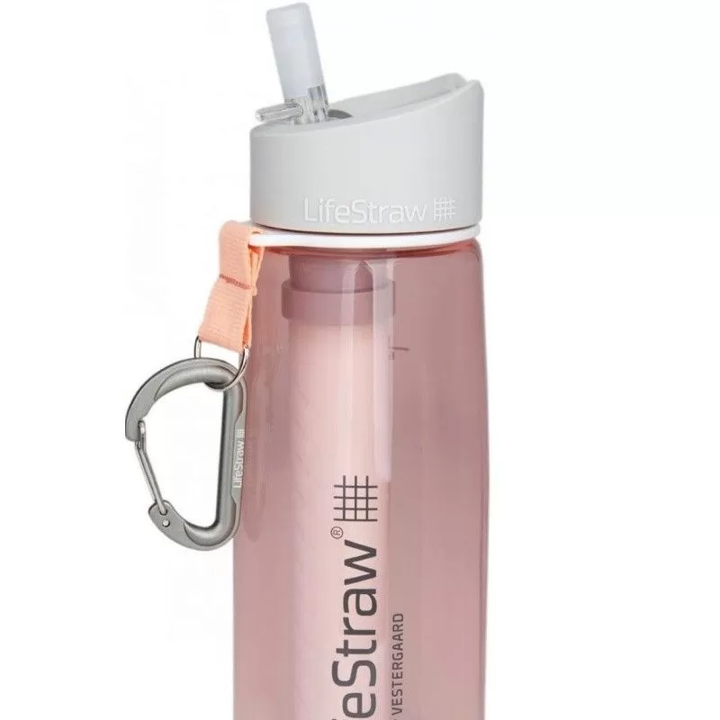 Traitement De L'eau Gourde Filtre à Eau Lifestraw Go 650 Ml Rose 3 Traitement De L'eau Gourde Filtre à Eau Lifestraw Go 650 Ml Rose – Image 2