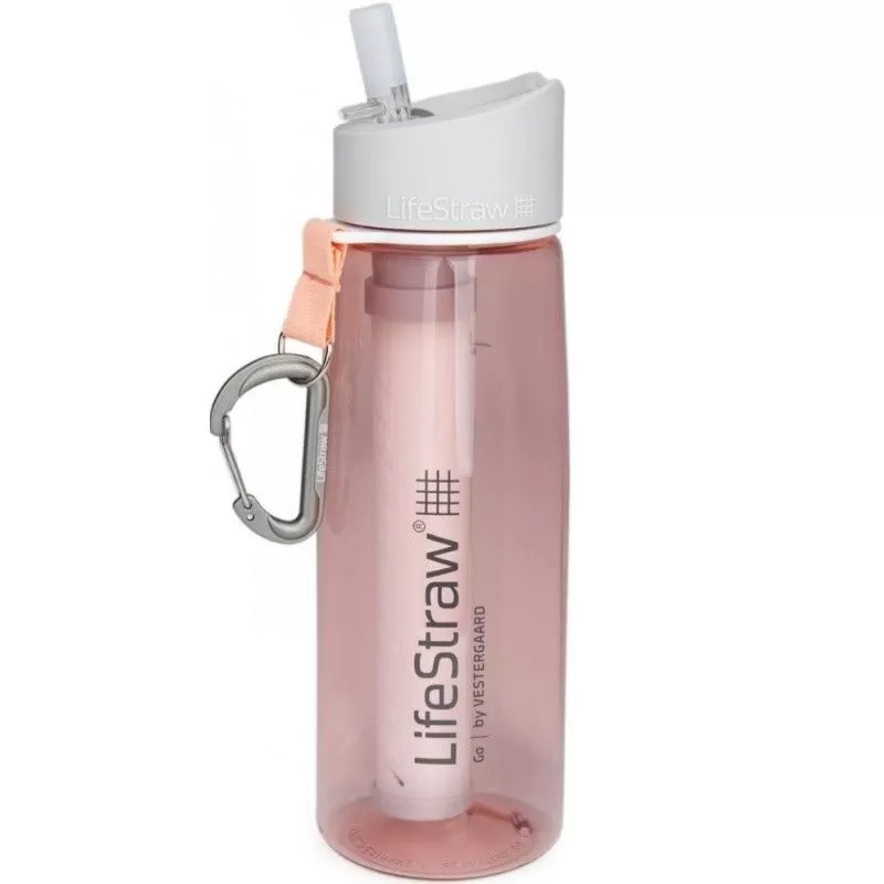 Traitement De L'eau Gourde Filtre à Eau Lifestraw Go 650 Ml Rose 2 Traitement De L'eau Gourde Filtre à Eau Lifestraw Go 650 Ml Rose