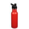 Gourde Sport Klean Kanteen Classic 0,5L Orange -S'HYDRATER Soldes Magasin gourde sport klean kanteen classic 05l orange