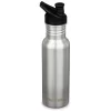 Gourde Sport Klean Kanteen Classic 0,8L Inox Brossé -S'HYDRATER Soldes Magasin gourde sport klean kanteen classic 08l inox brosse
