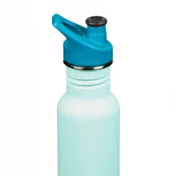 Gourde Sport Klean Kanteen Classic 0,8L Vert D'eau -S'HYDRATER Soldes Magasin gourde sport klean kanteen classic 08l vert d eau 1