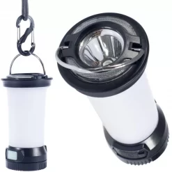 Lampe Torche Lampe Lanterne Rechargeable USB Avec Mousqueton CAO