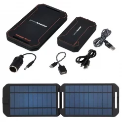 Chargeur Solaire Et Batterie Panneau Solaire + Batterie Powertraveller Extreme