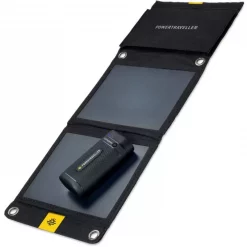 Chargeur Solaire Et Batterie Panneau Solaire + Batterie Powertraveller Falcon 7 Kit Sport