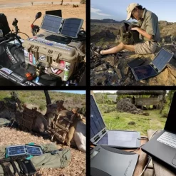 Chargeur Solaire Et Batterie Panneau Solaire Powertraveller Solargorilla -S'HYDRATER Soldes Magasin panneau solaire solargorilla 20v powertraveller 2