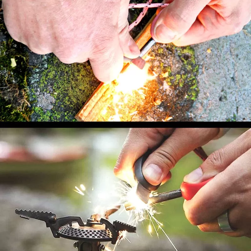 Pierre à Feu Light My Fire Firesteel Bio Scout Rouge 4 Pierre à Feu Light My Fire Firesteel Bio Scout Rouge – Image 2