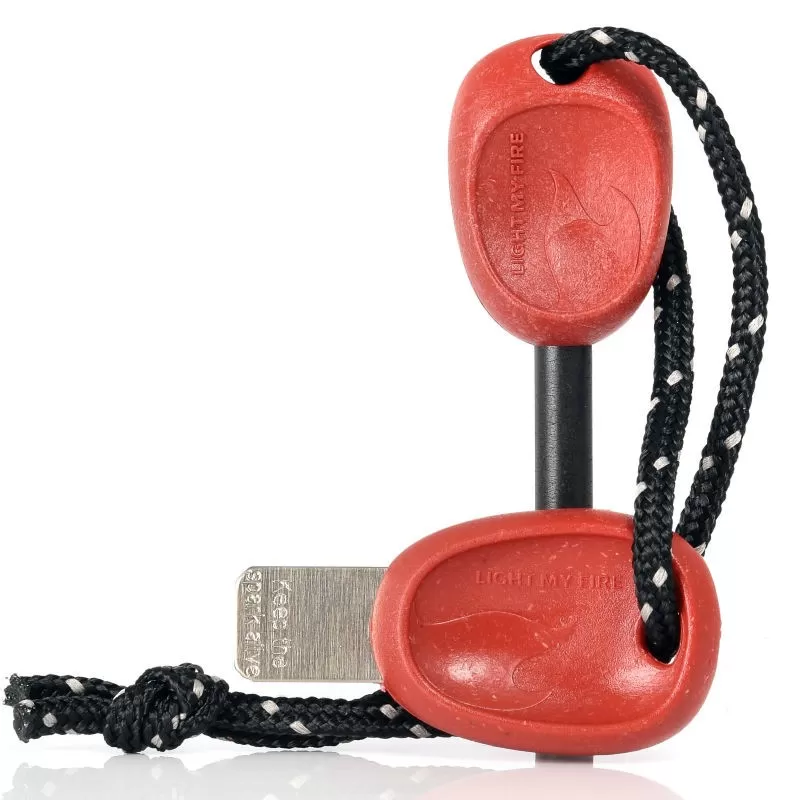 Pierre à Feu Light My Fire Firesteel Bio Scout Rouge 3 Pierre à Feu Light My Fire Firesteel Bio Scout Rouge
