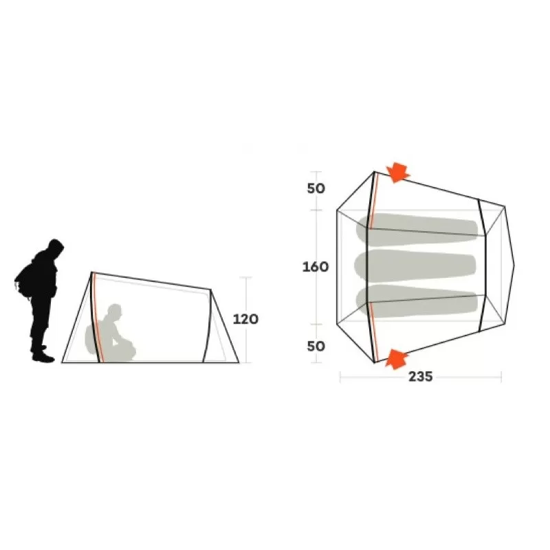 Accueil Tente Ferrino Lightent 3 PRO Verte 5 Accueil Tente Ferrino Lightent 3 PRO Verte – Image 3