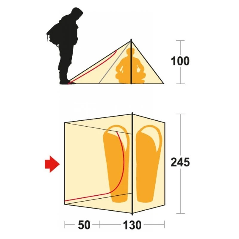 Accueil Tente Ferrino Sintesi 2 5 Accueil Tente Ferrino Sintesi 2 – Image 3