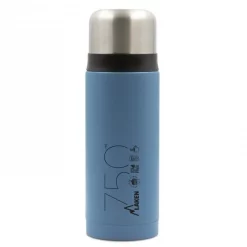 Gourde Thermo Laken 0,75L Inox Bleu -S'HYDRATER Soldes Magasin thermo inox laken 075l bleu 1
